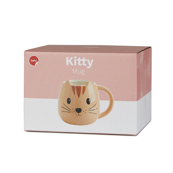 Balvi Mug Kitty Naranja-27557