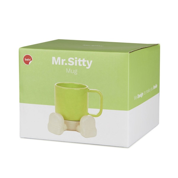Balvi Mug Mr.Sitty Verde-27589