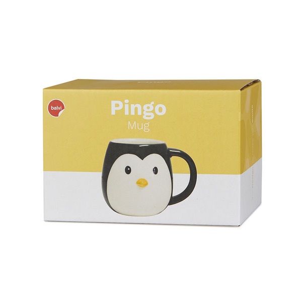 Balvi Balvi Mug Pingo Taza En Forma De Cabeza De Pingüino Capacidad 400ml Apta Para Lavavajillas Y Microond