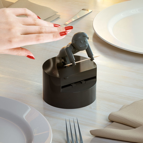 Balvi Balvi - Nestor Palillero. Dispensador Automático De Palillos. Con Forma De Mayordomo