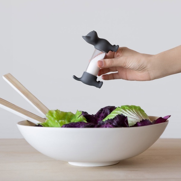 Balvi Palillero & Salero Y Pimentero Cat Gris-27154