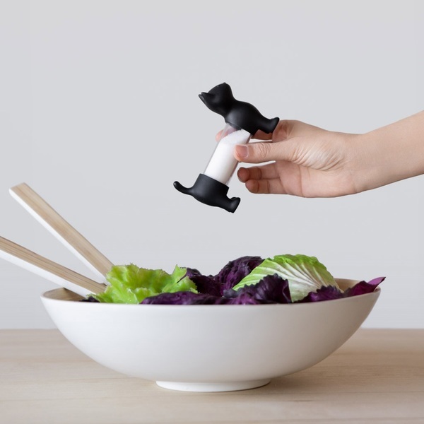 Balvi Palillero & Salero Y Pimentero Cat Negro-27152