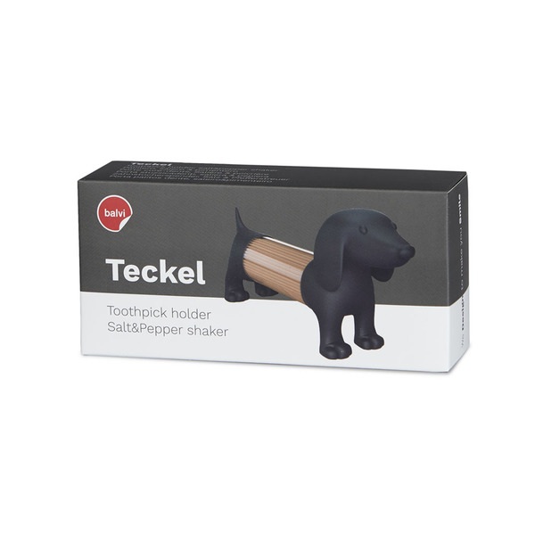 Balvi Balvi - Palillero Salero Y Pimentero Teckel Gris