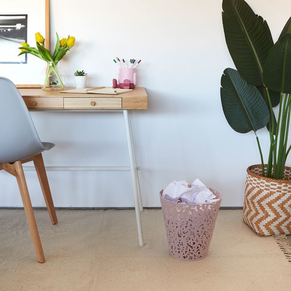 Balvi Papelera Letters Rosa-27858