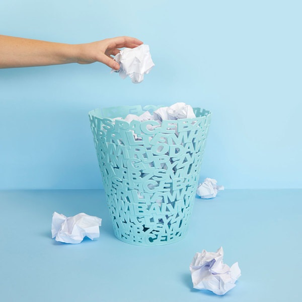 Balvi Papelera Letters Turquesa-27859