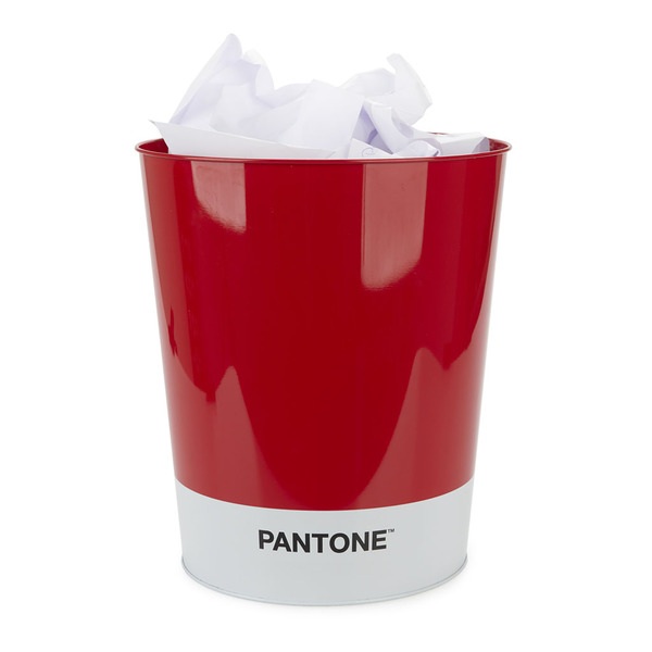 Balvi Papelera Pantone rojo-27378
