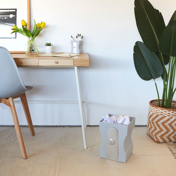 Balvi Papelera Sharpener Gris-27605