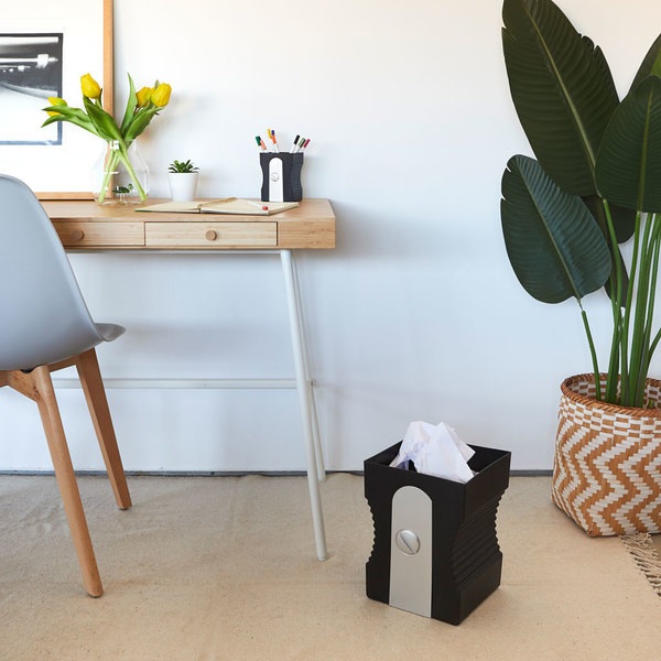 Balvi Papelera Sharpener Negro-27409