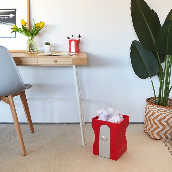 Balvi Papelera Sharpener Rojo-27261