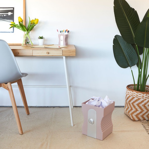 Balvi Papelera Sharpener Rosa Claro-27413