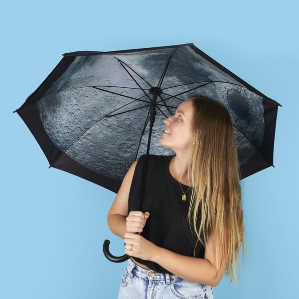 Balvi Paraguas Moon Negro/blanco-27823