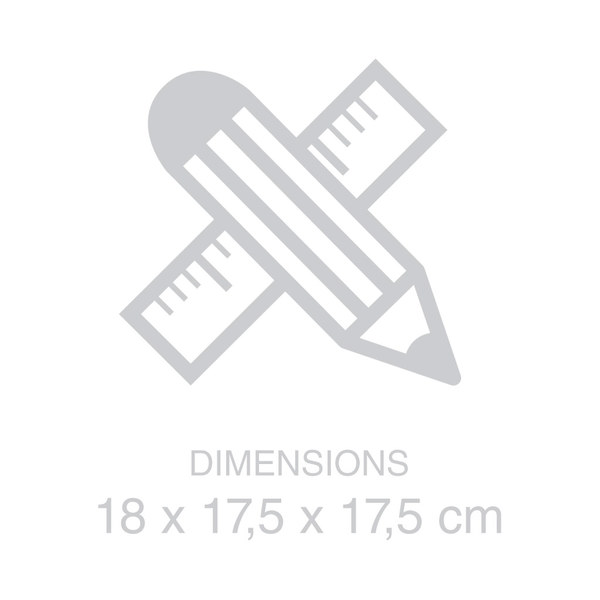 Balvi Balvi - Pop Corn Bol Para Palomitas De 2 8 L. De Capacidad. Fabricado En Plástico