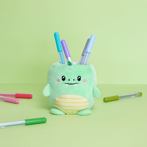 Balvi Portalápices Fluffy Dinoz Verde-27877