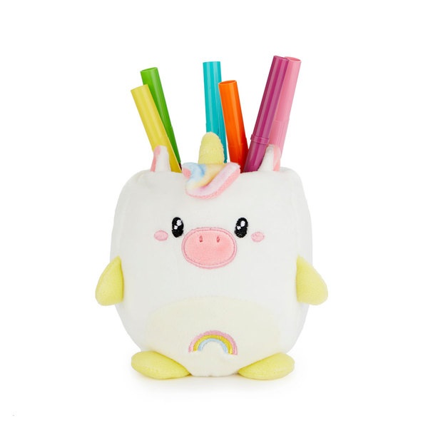Balvi portalápices Fluffy unicorn blanco-27876