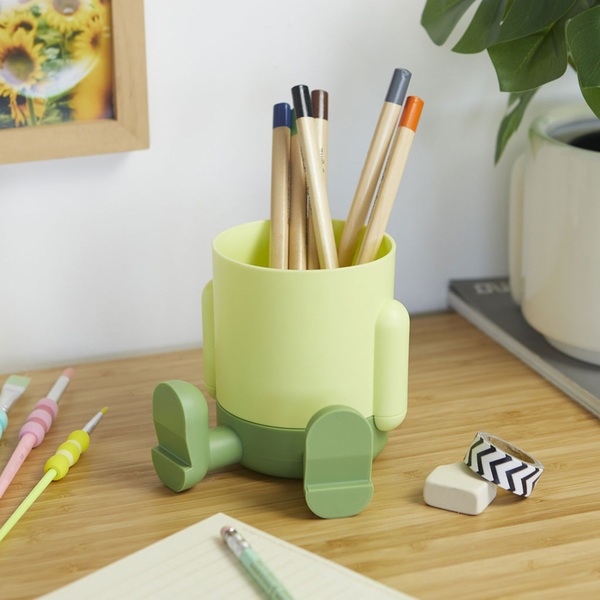 Balvi Portalápices Mr.Sitty Verde-27747