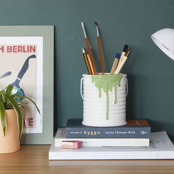 Balvi Portalápices Painty Verde-27521