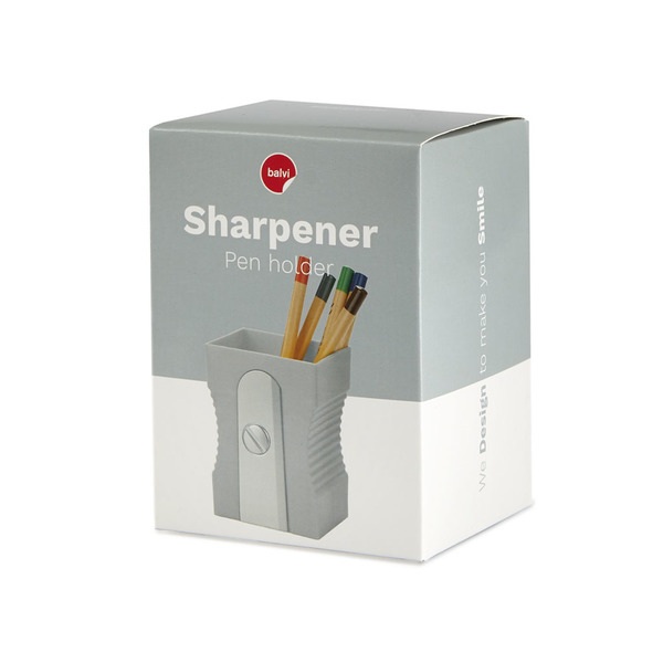 Balvi Portalápices Sharpener Gris-27606