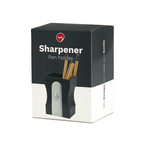 Balvi Portalápices Sharpener Negro-27417
