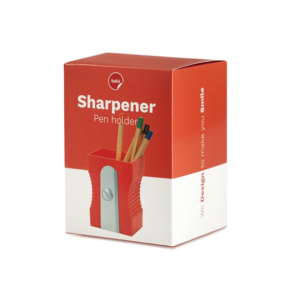 Balvi Portalápices Sharpener Rojo-27414