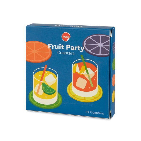 Balvi Posavasos Fruit Party X4-27856