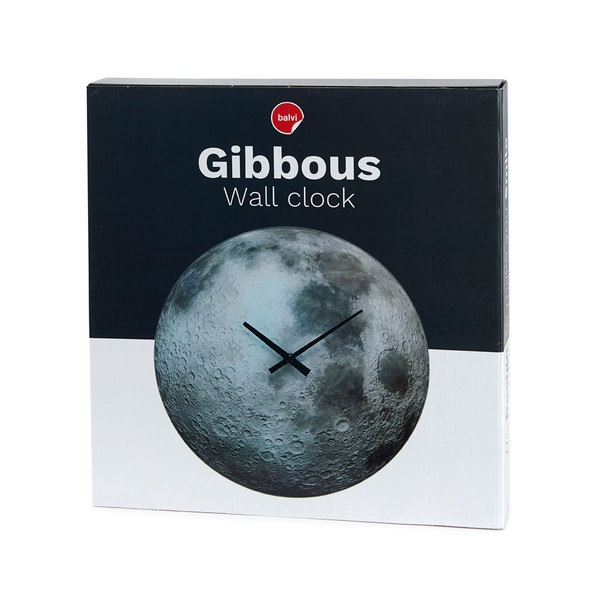 Balvi Reloj De Pared Gibbous 1xAA-27640