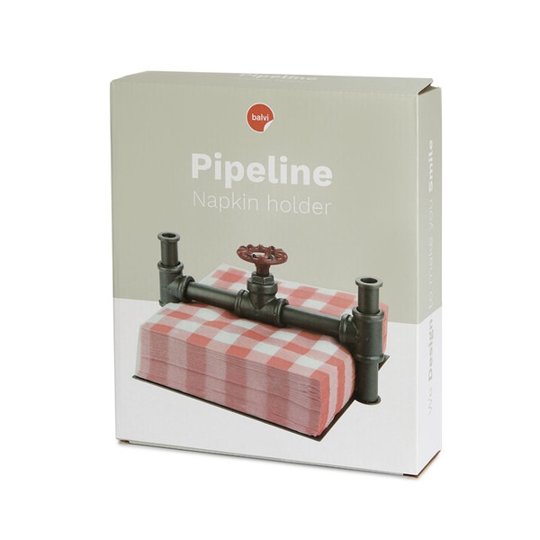 Balvi Servilletero Pipeline Hierro-27709