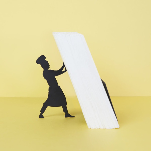 Balvi Servilletero Too Many Napkins Negro-27763