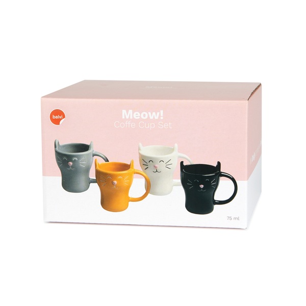 Balvi Set Café Meow X4-27197