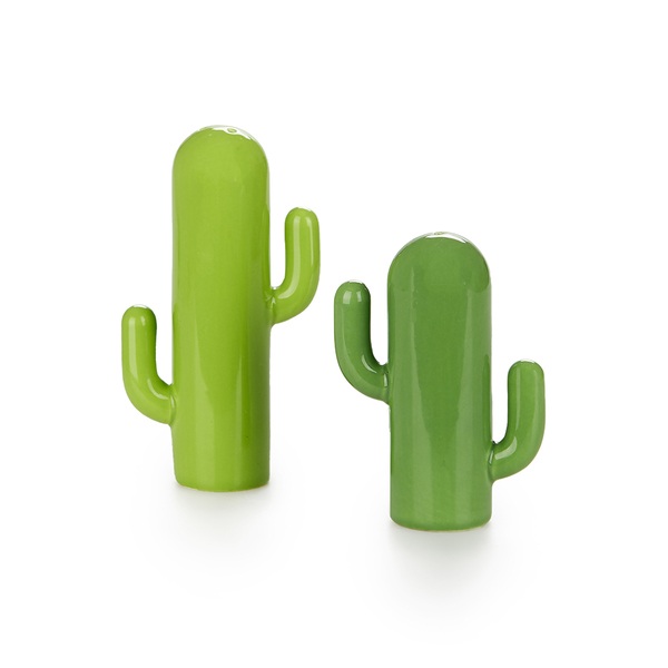 Balvi Set sal & pimienta Cactus verde-27604