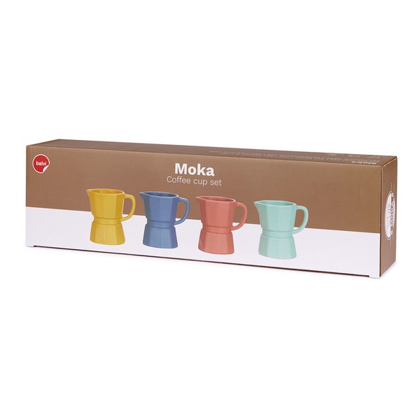 Balvi Set Tazas Café Moka Colores-27675