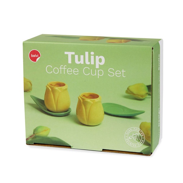 Balvi Set Tazas Café Tulip Amarillo-27861