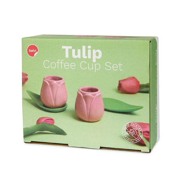 Balvi Set Tazas Café Tulip Rosa-27863