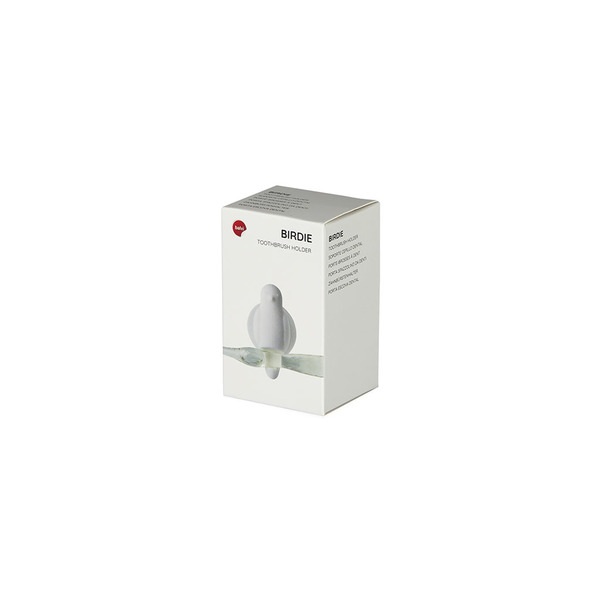 Balvi Soporte Cepillo Dental Birdie Blanco-27192