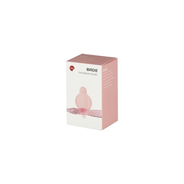 Balvi Soporte Cepillo Dental Birdie Rosa-27191