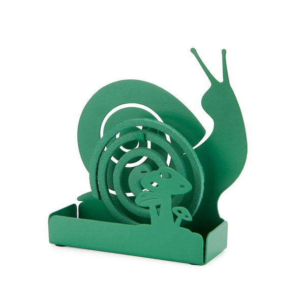 Balvi Soporte espiral mosquitos Snail verde-27905