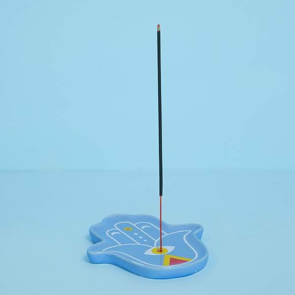 Balvi Soporte Incienso Lucky Hand Azul-27925