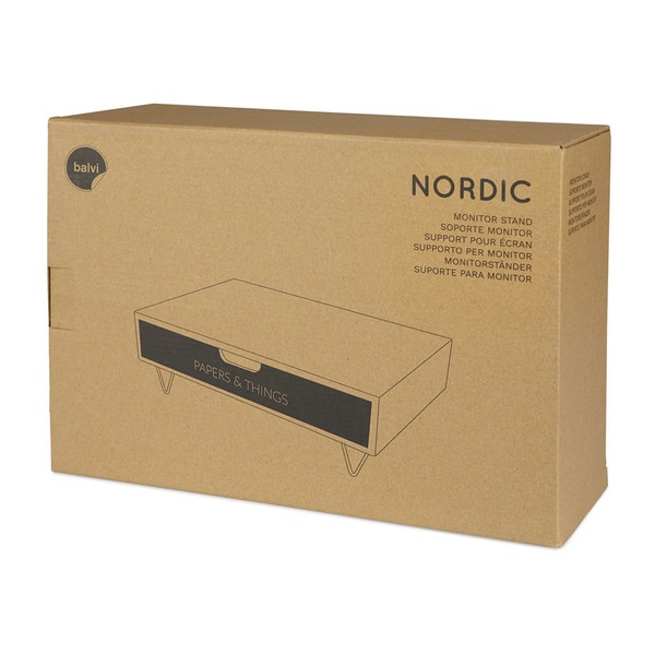 Balvi Soporte Monitor Nordic Papers Cajón-27534