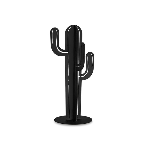 Balvi Soporte Para Llaves Cactus Negro-27618