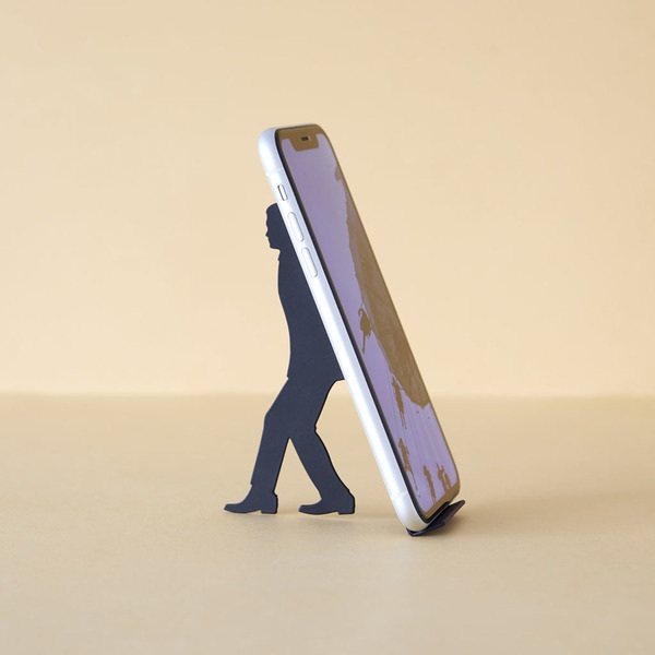 Balvi Soporte Smartphone Too Many Apps Negro-27695