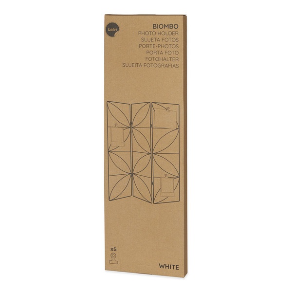 Balvi Sujeta Fotos Biombo Blanco-27356