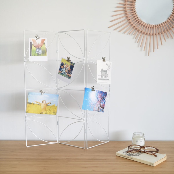 Balvi Sujeta Fotos Biombo Blanco-27356