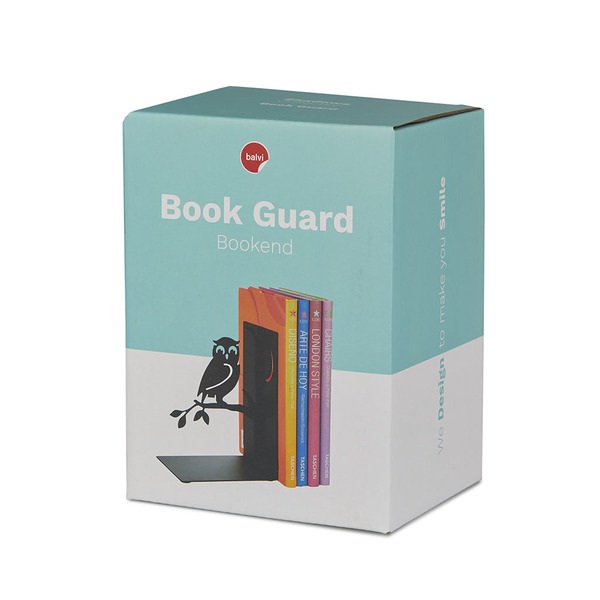 Balvi Sujetalibros Book Guard Negro-27567
