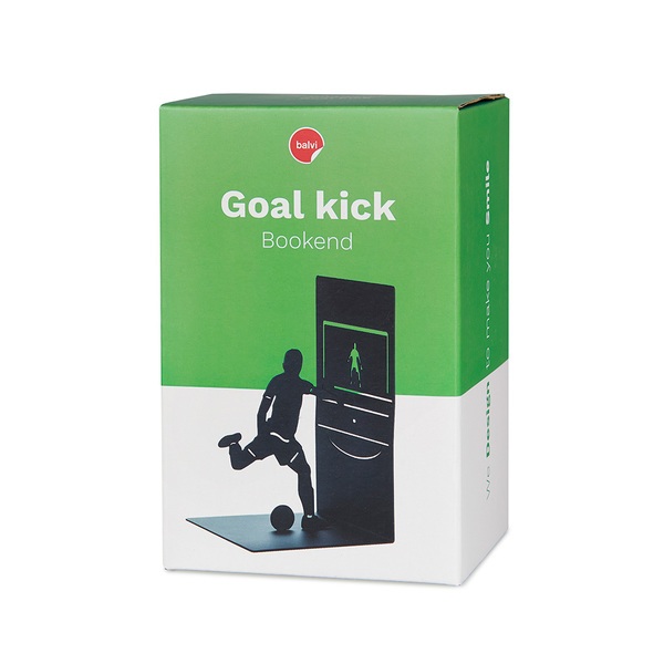 Balvi Sujetalibros Goal Kick Negro-27620