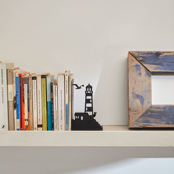 Balvi Sujetalibros Lighthouse Negro-27909