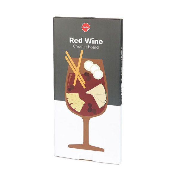 Balvi Tabla Queso Red Wine Rojo-27802