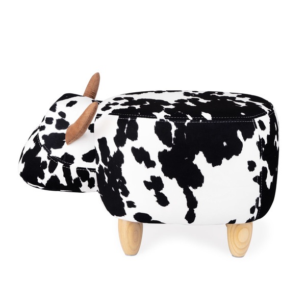Balvi Taburete La Vache Negro/blanco-27174