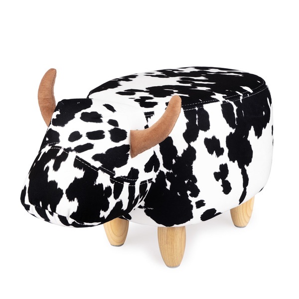 Balvi Taburete La Vache negro/blanco-27174