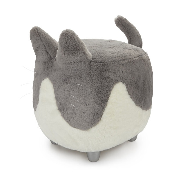 Balvi Taburete Le Minou gris/blanco-27487