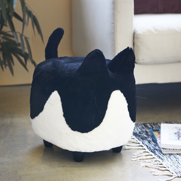 Balvi Taburete Le Minou Negro/blanco-27488