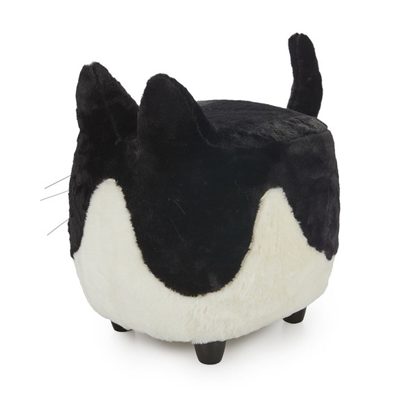 Balvi Taburete Le Minou negro/blanco-27488